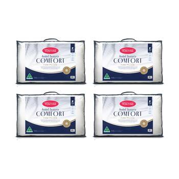 4PK Tontine Hotel Luxury Comfortable Pillow High And Firm Standard