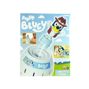 Tomy Pop Up Bluey Board Game Toy 22x27cm Kids/Children 4y+
