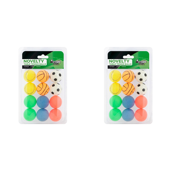 2x 12PK Formula Sports Novelty 40mm Table Tennis Balls