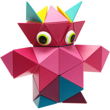 36pc Trido Flamingo Large Magnetic Art Set Building Toy Kids/Children - 3y+