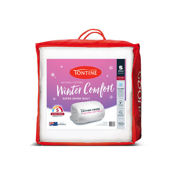 Tontine Winter Comfort Quilt Super Warm - Single Bed