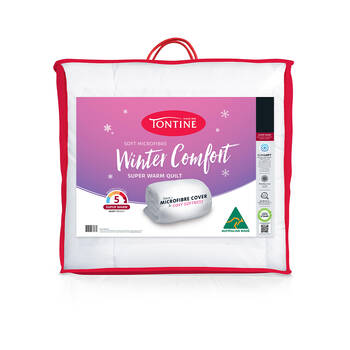 Tontine Winter Comfort Quilt Super Warm - Single Bed