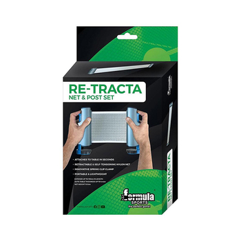 Formula Sports Re-Tracta Table Tennis 190cm Nylon Net Post