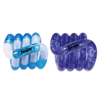 2x Tangle Jr Crush Sensory Kids/Childrens Toy Assorted 3+