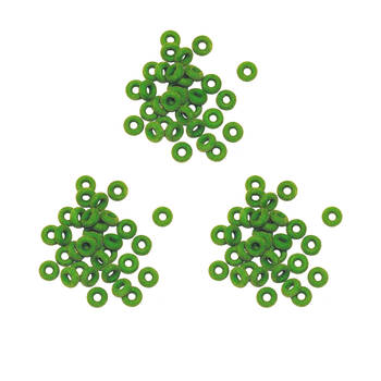 3x 100pc Vet-Tec Rubber Rings With Castration Applicators Green