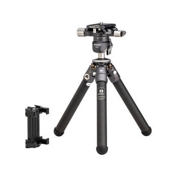 Benro TablePod Carbon Fibre Tabletop Tripod Kit 19.3cm - Black