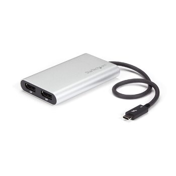 Star Tech Thunderbolt 3 to Dual DP Adapter - 4K60 - Mac and Windows