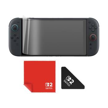 Turtle Beach PVC Screen Protector Kit Nintendo Switch 2 Compatible Clear