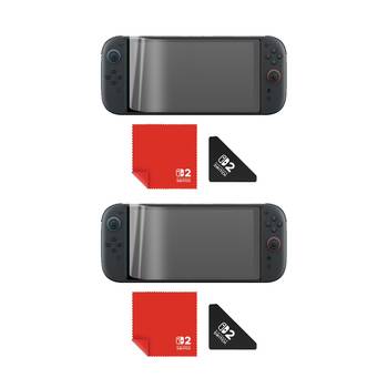 2PK Turtle Beach PVC Screen Protector Kit Nintendo Switch 2 Compatible Clear