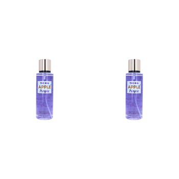 2PK The Big Apple Purple 250ml Body Fragrance Mist Spray