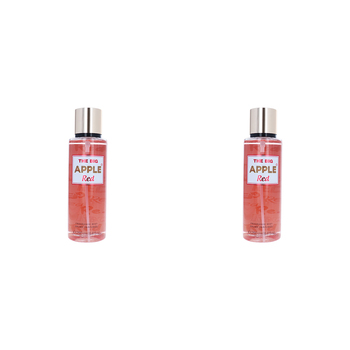2PK The Big Apple Red 250ml Mist Spray Women's Fresh/Fruity Body Fragrance