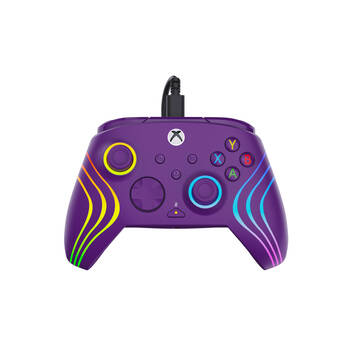 Turtle Beach Afterglow Wave Xbox Wired 3m USB Cable Game Controller Purple