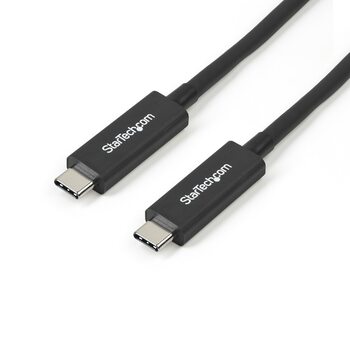 1m Thunderbolt 3 USB C Cable - 40Gbps - Thunderbolt and USB