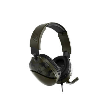 Turtle Beach Recon 70 Wired 3.5mm Multi Compatible Gaming Headset Green Camo