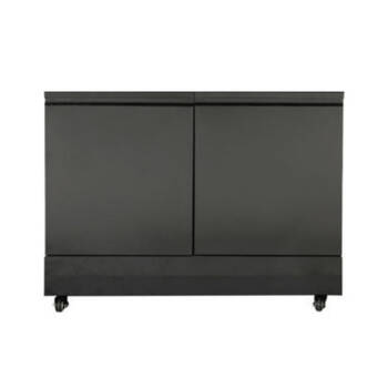 Crossray 4 Burner Stainless Steel BBQ Cabinet 92x64cm - Black