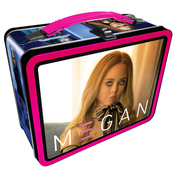 Aquarius Tin Carry All M3GAN Tin Fun Box Food Storage Lunchbox