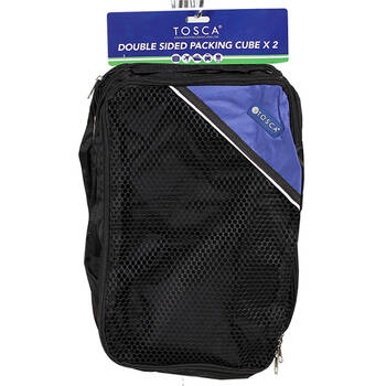 2pc Tosca Double Sided Travel Packing Storage Cube 