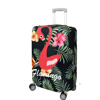 Tosca Luggage Suitcase Protection Cover Medium - Flamingo