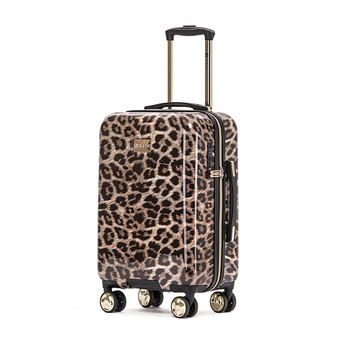 Tosca Leopard 20" Cabin Trolley Luggage Travel Suitcase