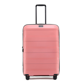 Tosca Comet PP 29" Checked Trolley Travel Suitcase - Coral