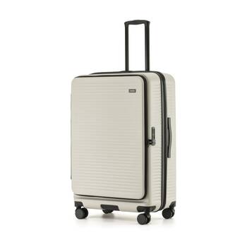 Tosca Zen Large Suitcase Travel Luggage W/ Wheels & Combination Lock 77cm Stone