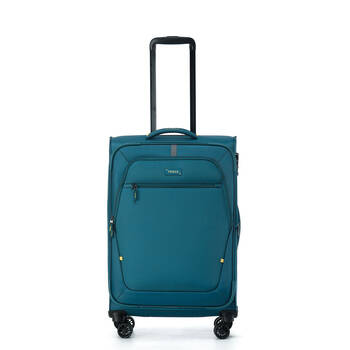 Tosca Luna Lite Soft Case Travelling Luggage Suitcase Medium 65x42x28cm TEAL/LIM