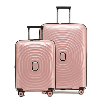 2pc Tosca Eclipse 20"/29" Travel Trolley Travel Suitcase S/L - Rose Gold