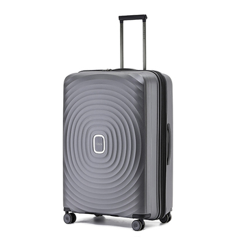 Tosca Eclipse 29" Checked Travel Suitcase - Charcoal