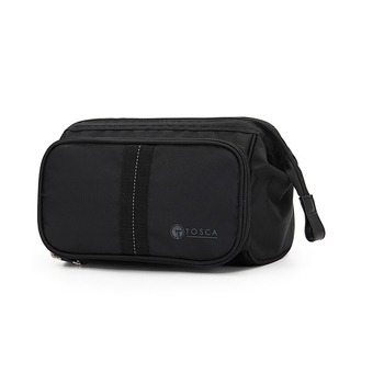 Tosca Deluxe Grooming Travel Case/Organiser - Black