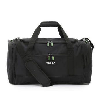 Tosca 53cm Sports Travel Luggage Duffle Bag - Black/Grey