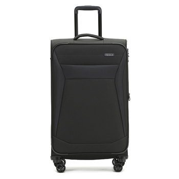 Tosca Aviator 72cm Trolley Travel Suitcase Luggage - Black
