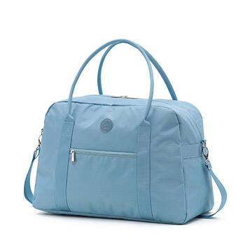 Tosca Cabin Fashion Weekender/Overnight Stay Tote Bag Ocean Blue