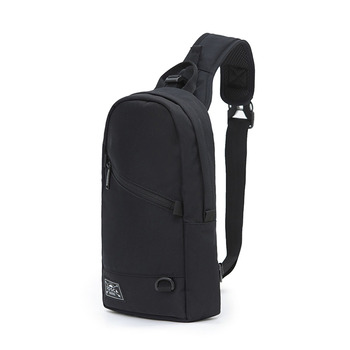 Tosca Lightweight Travel Shoulder Slinger Bag - Black