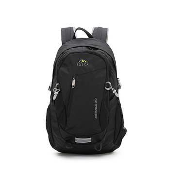 Tosca 30L Deluxe Travel Outdoor Backpack Bag - Black