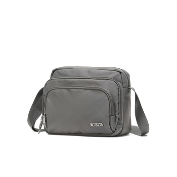 Tosca Anti-Theft RFID Blocking Shoulder Bag - Khaki