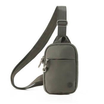 Tosca Anti-Theft Cross Body Slinger Travel Bag Small - Khaki
