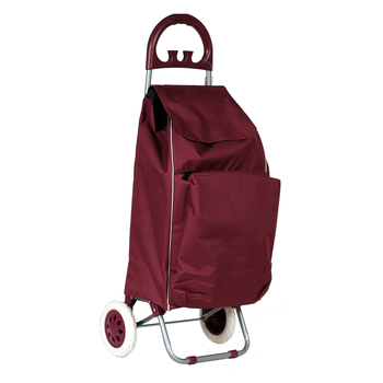 Tosca 70L/58cm Shopping Cart Trolley Bag w/ Wheels - Plum