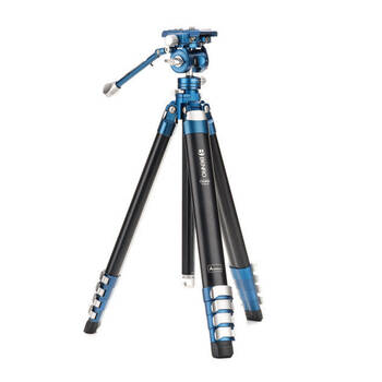 Benro Cyanbird Aluminium Tripod w/ FS20PROC501 Head Camera Stand Mount Black
