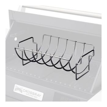 Crossray TCEAC-005 Stainless Steel Roasting Barbecue Rack - Black