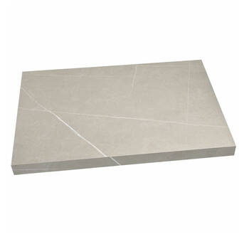 Crossray Flat Sintered Stone Outdoor Kitchen Benchtop 6x60cm - Grey