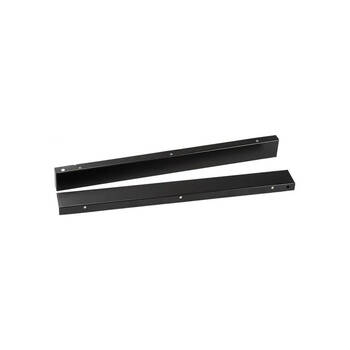 2pc Crossray Side Kickboard for Double Side/Fridge Cabinet 55cm - Black