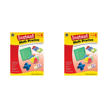 2PK Teacher Created Resources Instant Math Practice Book 5y+