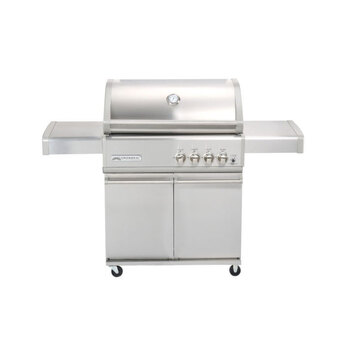 Crossray 4 Burner Gas BBQ w/ Trolley