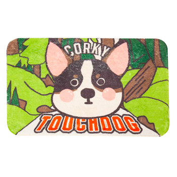 Touchdog 50cm Rectangle Pet Resting Mat Corgi