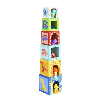Tooky Toy Nesting Boxes Dinosaur