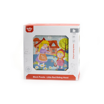 Tooky Toy Little Red Riding Hood Block Puzzle