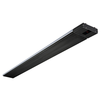 Heatstrip Radiant Slimline Heater Black 2200W w/Remote