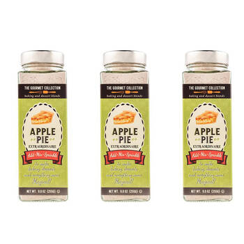 3PK Hot Shots The Gourmet Collection Baking Powder Apple Pie 255g