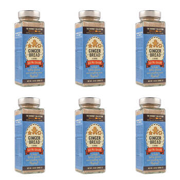 6PK Hot Shots The Gourmet Collection Baking Powder Gingerbread 255g