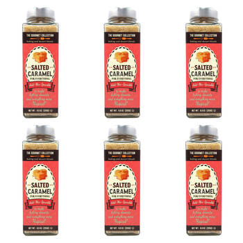 6PK Hot Shots The Gourmet Collection Baking Powder Salted Caramel 255g